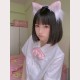 Fluffy Cat Ears Hair Clips / Headband KC (MD01)